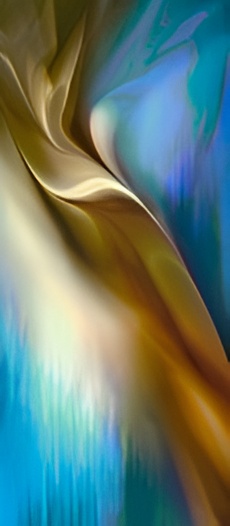 Fluid gradient swirl in vivid hues