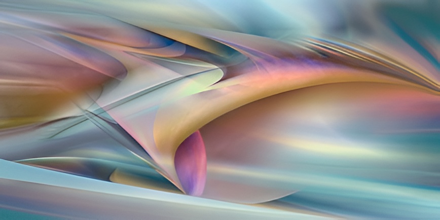 Abstract pastel swirl pattern