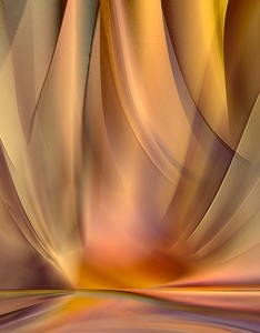 Warm gradient abstract design