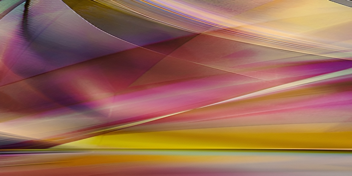 Vibrant swirling abstract design