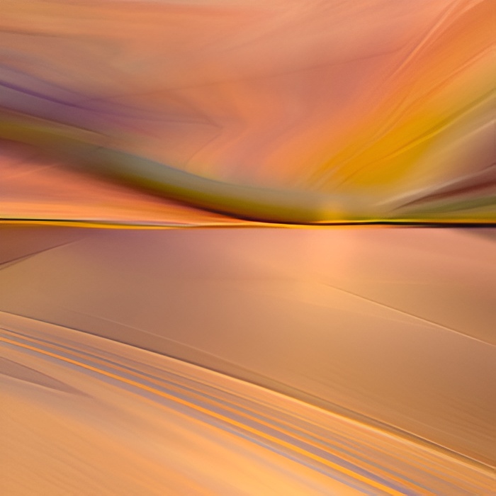 Soft, flowing sand dune artwork