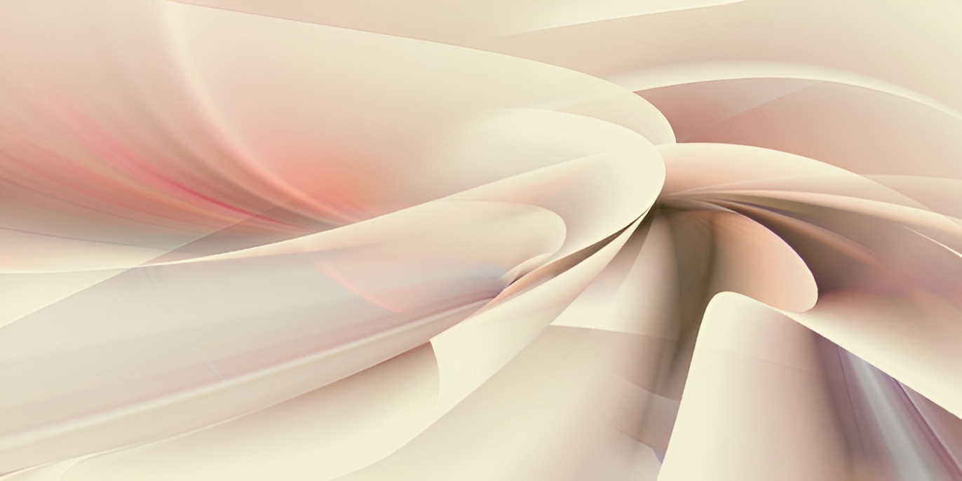 Pastel-colored abstract art with gentle curves