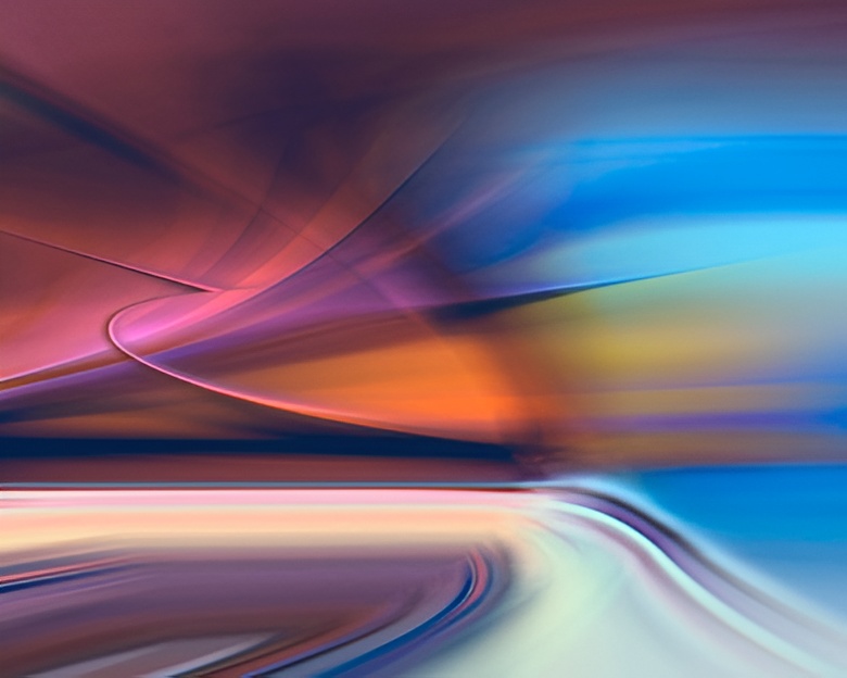 Vibrant abstract wave pattern