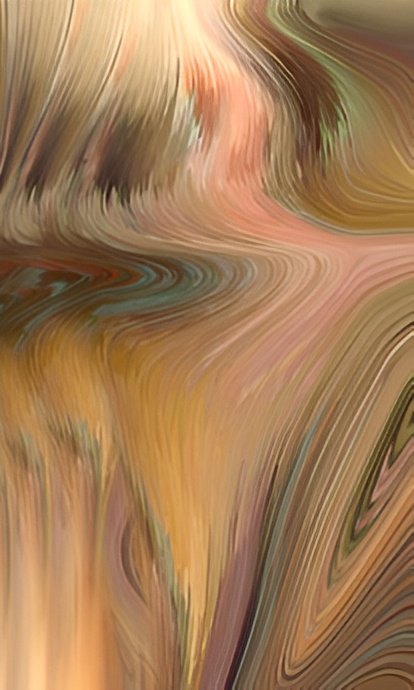 Colorful fluid art with wavy textures