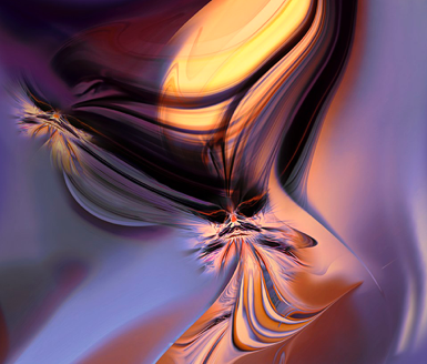 Colorful abstract design with dynamic flow