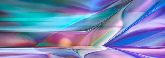 Dynamic multicolored abstract pattern with gradients.