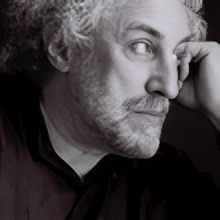 Thoughtful expression in black and white