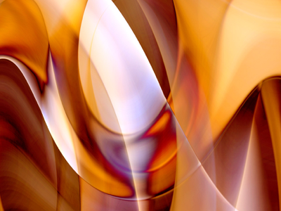 Colorful flowing abstract design