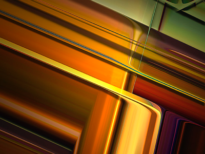 Abstract geometric pattern in warm colors