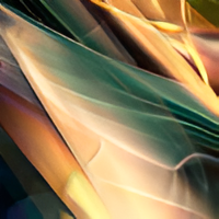 Vibrant geometric abstract design