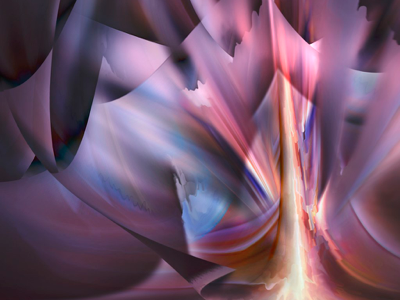 Vibrant abstract colors with dynamic shapes