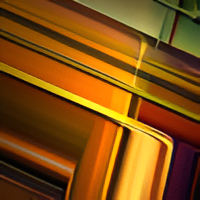 Vibrant geometric abstract art design